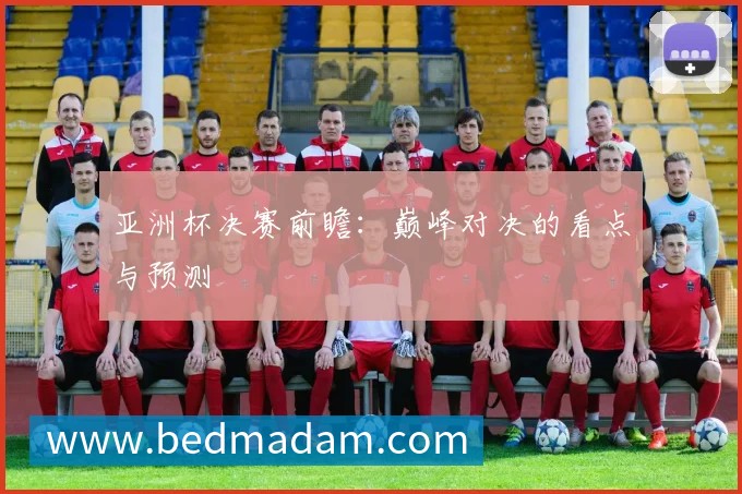 亚洲杯决赛前瞻：巅峰对决的看点与预测